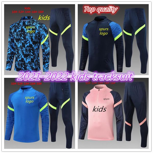 2021 2022 kids tracksuit kane training suit 21 22 son eriksen janssen football jacket kit child soccer tracksuits229w, Black 
2021 2022 kids tracksuit kane training suit 21 22 son eriksen janssen football jacket kit child soccer tracksuits229w, Black