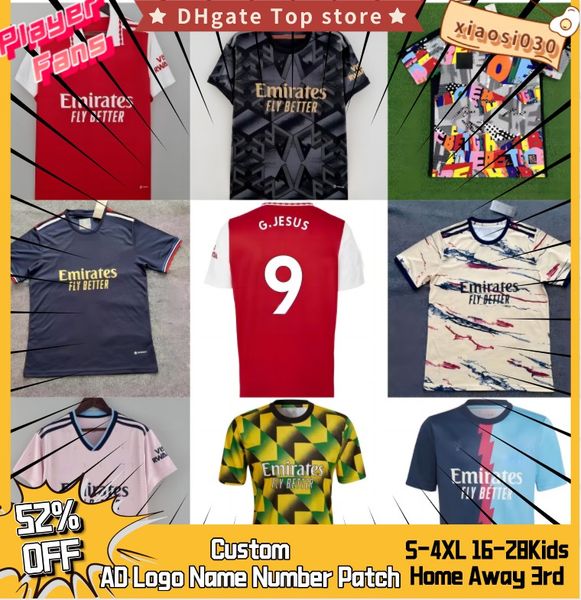 22 23 soccer jerseys jersey football shirts smith rowe pepe saka odegaard thomas martinelli tierney fabio fans player men kids suit arsen ma, Black;yellow
22 23 soccer jerseys jersey football shirts smith rowe pepe saka odegaard thomas martinelli tierney fabio fans player men kids suit arsen ma, Black;yellow