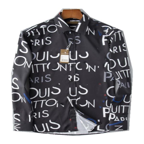 men's casual shirts fashion luxurys designers dress spring and autumn business classic embroidery fashion long s2193, White;black
men's casual shirts fashion luxurys designers dress spring and autumn business classic embroidery fashion long s2193, White;black