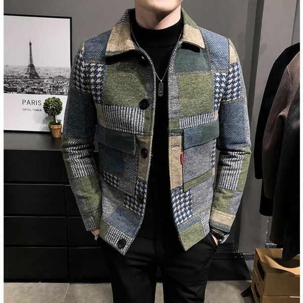 men's suits blazers winter fleece suit jacket highquality selfcultivation warmth fashion casual maj clothing plaid blazer coat 230227, White;black
men's suits blazers winter fleece suit jacket highquality selfcultivation warmth fashion casual maj clothing plaid blazer coat 230227, White;black