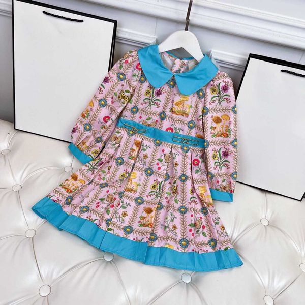 sets/suits casual dresses high end children's dress for girls spring and autumn new floral lapel
sets/suits casual dresses high end children's dress for girls spring and autumn new floral lapel
