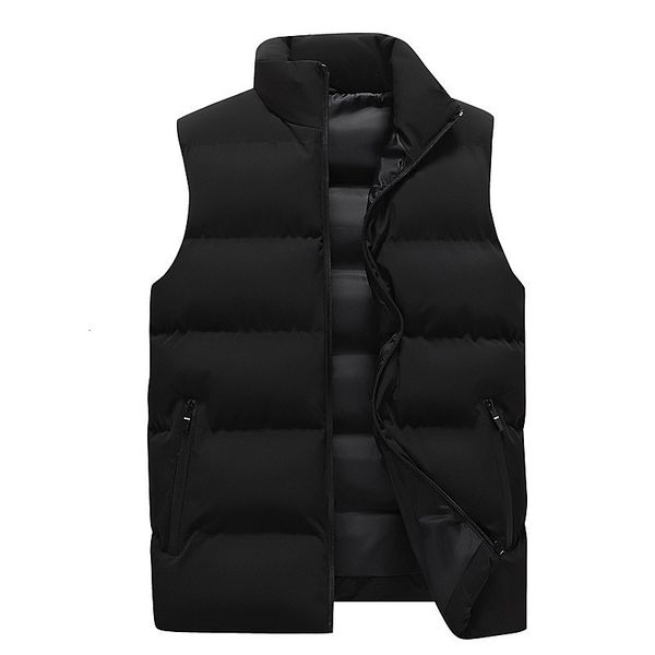 men's vests autumn winter vest sleeveless jacket fashion slim fit stand collar solid casual men plus size 5xl 230225, Black;white
men's vests autumn winter vest sleeveless jacket fashion slim fit stand collar solid casual men plus size 5xl 230225, Black;white