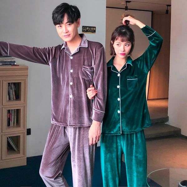 women's sleepwear novelty velour women pajamas set 2pcs men velvet sleepwear suit casual loungewear couple pyjamas intimate lingerie 23, Black;red
women's sleepwear novelty velour women pajamas set 2pcs men velvet sleepwear suit casual loungewear couple pyjamas intimate lingerie 23, Black;red
