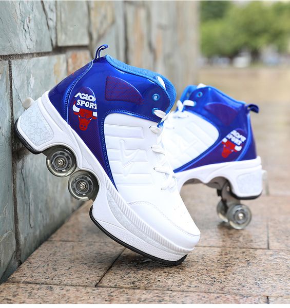 dress shoes deformation shoes men four wheels liangjiao rollerskates women roller sneakers for kids birthday gifts 230227, Black
dress shoes deformation shoes men four wheels liangjiao rollerskates women roller sneakers for kids birthday gifts 230227, Black