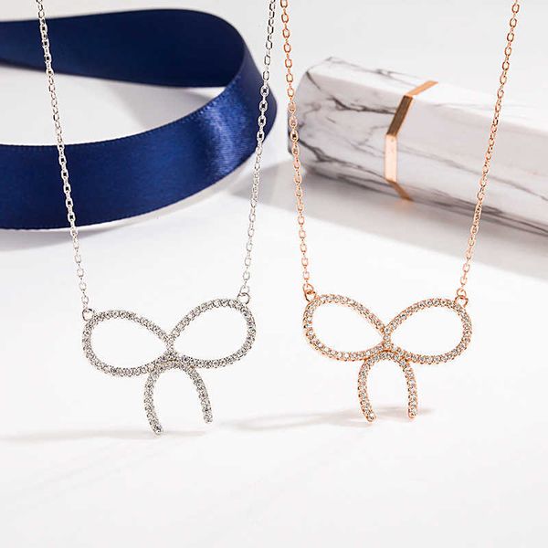 high version tiffay s925 sterling silver bow necklace ice with fresh girl heart full diamond collar chain east gate jewelry
high version tiffay s925 sterling silver bow necklace ice with fresh girl heart full diamond collar chain east gate jewelry