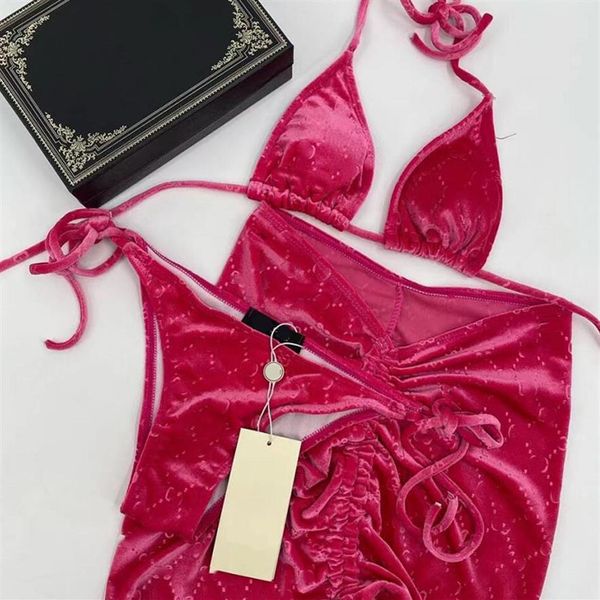 3 colors velvet bikinis set swim wear ins fashion letter women bikini swimsuit summer breathable sunscreen female swimwear210w, Black
3 colors velvet bikinis set swim wear ins fashion letter women bikini swimsuit summer breathable sunscreen female swimwear210w, Black