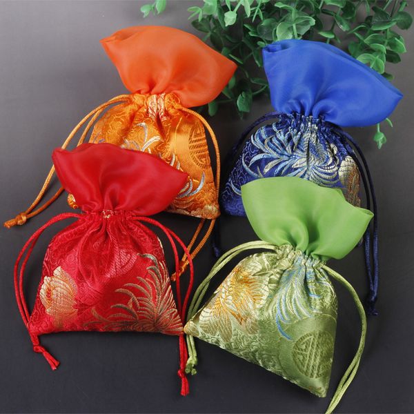 10pcs patchwork chinese silk brocade jewelry bags drawstring small fabric gift pouches sachet spice packaging, Pink;blue
10pcs patchwork chinese silk brocade jewelry bags drawstring small fabric gift pouches sachet spice packaging, Pink;blue
