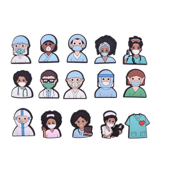wholesale doctors character pvc charms garden shoes accessories shoe decorations for croc jibz charm kids boys girls wristband button, White;pink
wholesale doctors character pvc charms garden shoes accessories shoe decorations for croc jibz charm kids boys girls wristband button, White;pink