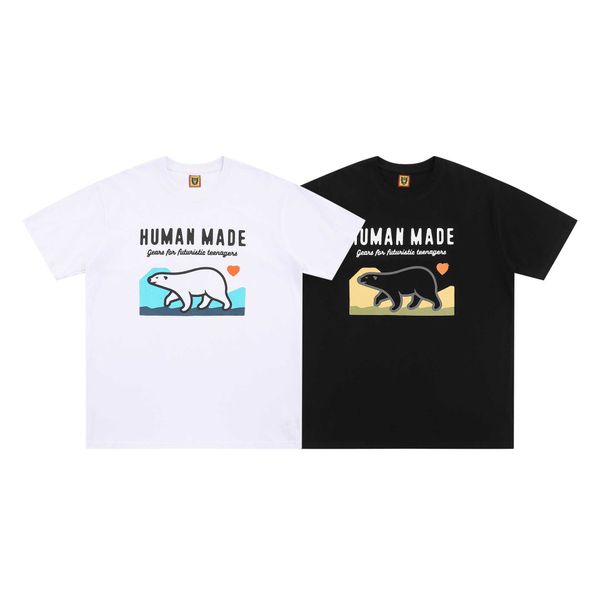 men's t-shirts human tee made cotton summer 2023 leisure casual trendy cartoon polar bear print t-shirt men women lovers short sleeve, White;black
men's t-shirts human tee made cotton summer 2023 leisure casual trendy cartoon polar bear print t-shirt men women lovers short sleeve, White;black