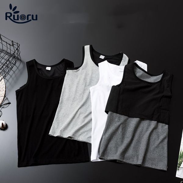 women's shapers ruoru s - 6xl tomboy chest breast binder trans vest flat slim shaper lesbian breathable undershirt bandage tank 230227, Black;white
women's shapers ruoru s - 6xl tomboy chest breast binder trans vest flat slim shaper lesbian breathable undershirt bandage tank 230227, Black;white
