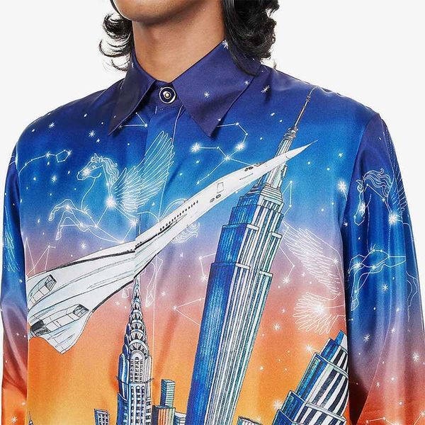 casablanca hawaii beach shirt men and women air constellation city fashion hawaiian long sleeve shirt, White;black
casablanca hawaii beach shirt men and women air constellation city fashion hawaiian long sleeve shirt, White;black