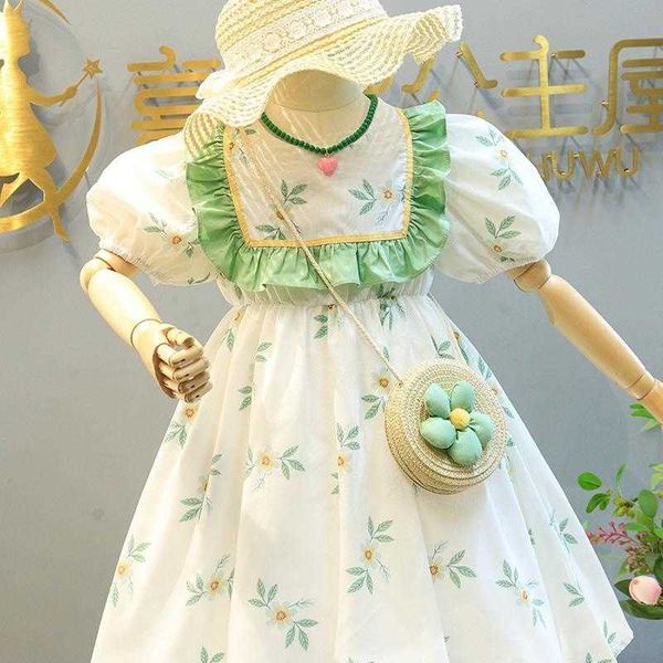 girl's dresses summer floral dress elegant lolita child girls casual midi dress children dresses for teens party princess sundress ball, Red;yellow
girl's dresses summer floral dress elegant lolita child girls casual midi dress children dresses for teens party princess sundress ball, Red;yellow