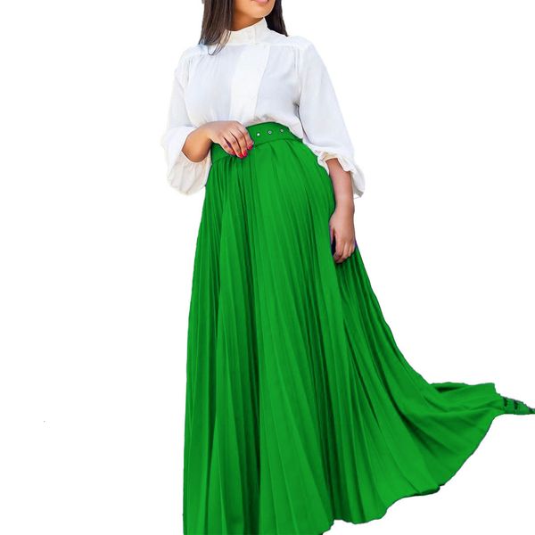 ethnic clothing african clothes for women spring autumn african women high waist solid color long pleated skirts with belt 230227, Red
ethnic clothing african clothes for women spring autumn african women high waist solid color long pleated skirts with belt 230227, Red