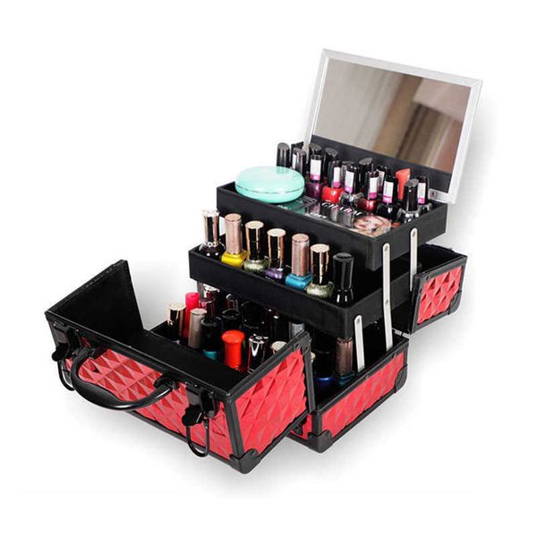 cosmetic organizer storage bags professional makeup box aluminum alloy make up women case with mirror travel large capacity suitcases bag y2
cosmetic organizer storage bags professional makeup box aluminum alloy make up women case with mirror travel large capacity suitcases bag y2