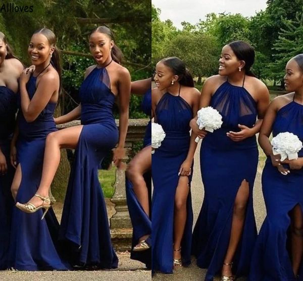 2023 navy blue bridesmaid dresses halter side slit floor length sleeveless ruched custom made plus size maid of honor gowns, White;pink
2023 navy blue bridesmaid dresses halter side slit floor length sleeveless ruched custom made plus size maid of honor gowns, White;pink