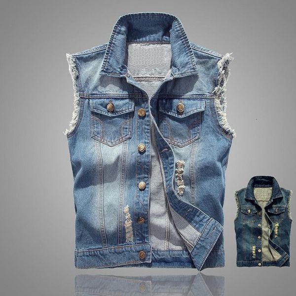 men's vests retro denim vest sleeveless cardigan spring autumn jacket overcoat slim windbreaker korean fashion streetwear 230225, Black;white
men's vests retro denim vest sleeveless cardigan spring autumn jacket overcoat slim windbreaker korean fashion streetwear 230225, Black;white