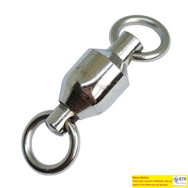 100pcs fishing ball bearing swivels with solid welded ring stainless heavy duty bass fishing tackle sea saltwater
100pcs fishing ball bearing swivels with solid welded ring stainless heavy duty bass fishing tackle sea saltwater