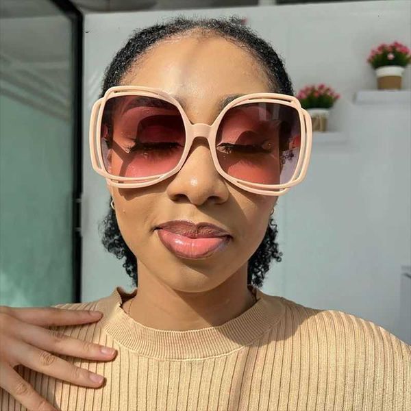 fashion 2023new large frame sunglasses personalized street shollow out sunglasses trend sunglasses with box, Black
fashion 2023new large frame sunglasses personalized street shollow out sunglasses trend sunglasses with box, Black