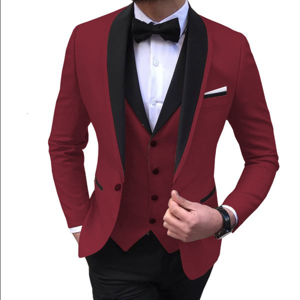 men's suits blazers slim fit men's suits black shawl lapel casual tuxedos for wedding groomsmen suits 3 piece blazervestpant costu, White;black
men's suits blazers slim fit men's suits black shawl lapel casual tuxedos for wedding groomsmen suits 3 piece blazervestpant costu, White;black