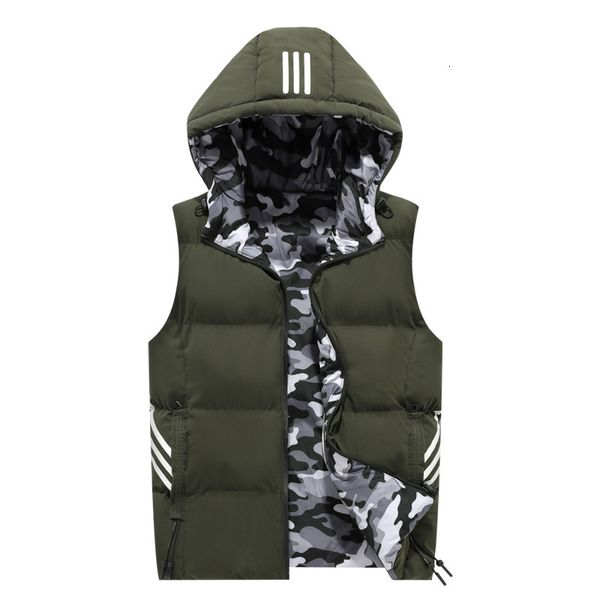 men's vests selling mens winter down men casual waistcoat sleeveless jackets male hooded twosides wear 230225, Black;white
men's vests selling mens winter down men casual waistcoat sleeveless jackets male hooded twosides wear 230225, Black;white