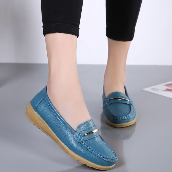 dress shoes genuine leather shoes woman slip on women flats moccasins women's loafers spring autumn mother shoe big size 35-44 230227, Black
dress shoes genuine leather shoes woman slip on women flats moccasins women's loafers spring autumn mother shoe big size 35-44 230227, Black