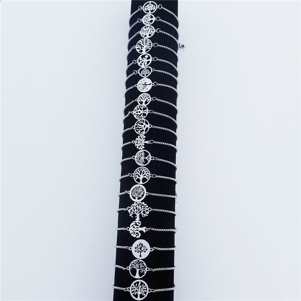 charm bracelets 12 pieces tree of life bracelet stainless steel plant adjustable wristband jewelry women men bracelets mix styles wholesale, Golden;silver
charm bracelets 12 pieces tree of life bracelet stainless steel plant adjustable wristband jewelry women men bracelets mix styles wholesale, Golden;silver