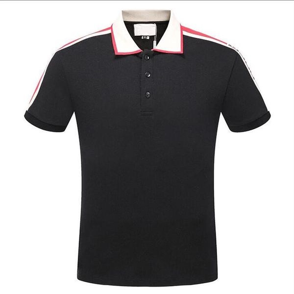 summer designer mens polo t-shirt short sleeves black white classic style five pointed star t shirt men tee round neck fashion 10u, White;black
summer designer mens polo t-shirt short sleeves black white classic style five pointed star t shirt men tee round neck fashion 10u, White;black