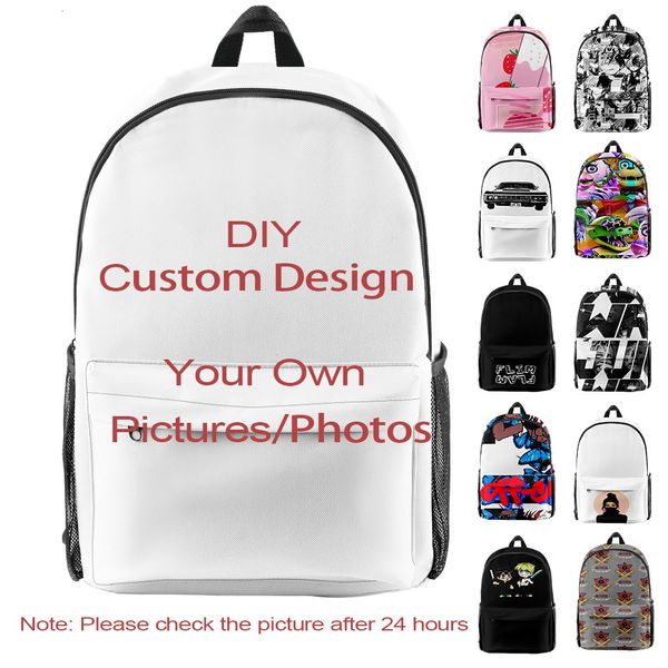school bags personal customize backpack oxford cloth with print custom your pictures shopping diy 230227
school bags personal customize backpack oxford cloth with print custom your pictures shopping diy 230227