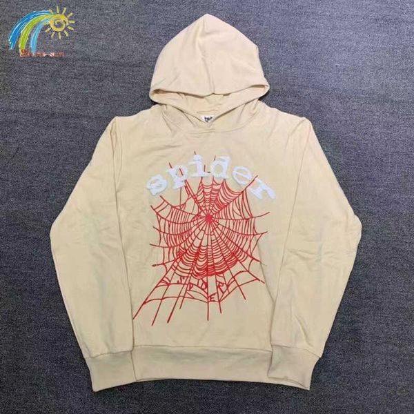designer men's hoodies sweatshirts white letter foam printing red spider web sp5der 555555 khaki hooded409e, Black
designer men's hoodies sweatshirts white letter foam printing red spider web sp5der 555555 khaki hooded409e, Black