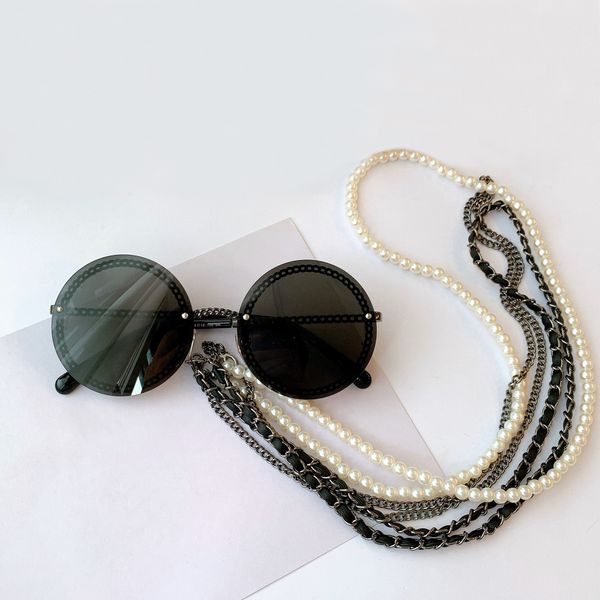 black round sunglasses for women 4245 gold frame shades designers sunglasses occhiali da sole sunnies uv400 eyewear without chain, White;black
black round sunglasses for women 4245 gold frame shades designers sunglasses occhiali da sole sunnies uv400 eyewear without chain, White;black