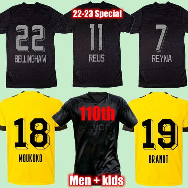 reus bellingham blackout soccer jerseys 22 23 moukoko adeyemi 2022 2023 football shirt brandt dortmund special all blackreyna men kids kit, Black;yellow
reus bellingham blackout soccer jerseys 22 23 moukoko adeyemi 2022 2023 football shirt brandt dortmund special all blackreyna men kids kit, Black;yellow
