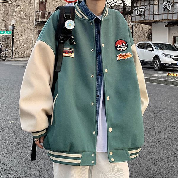 women's jackets blue hip hop jacket female harajuku autumn boyfriend women bomber jacket oversized japan kawaii baseball hoodie girl, Black;brown
women's jackets blue hip hop jacket female harajuku autumn boyfriend women bomber jacket oversized japan kawaii baseball hoodie girl, Black;brown