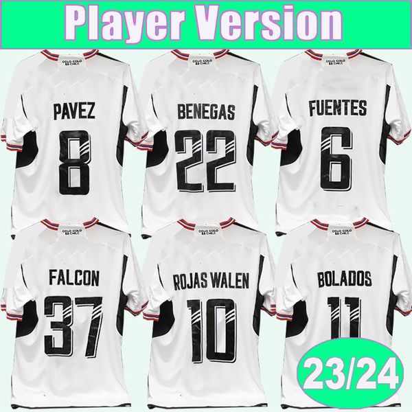 2324 colo colo player version bolados soccer jerseys mens pavez palacios gil fuentes castillo falcon home football shirts short sleeve unifo, Black;yellow 
2324 colo colo player version bolados soccer jerseys mens pavez palacios gil fuentes castillo falcon home football shirts short sleeve unifo, Black;yellow