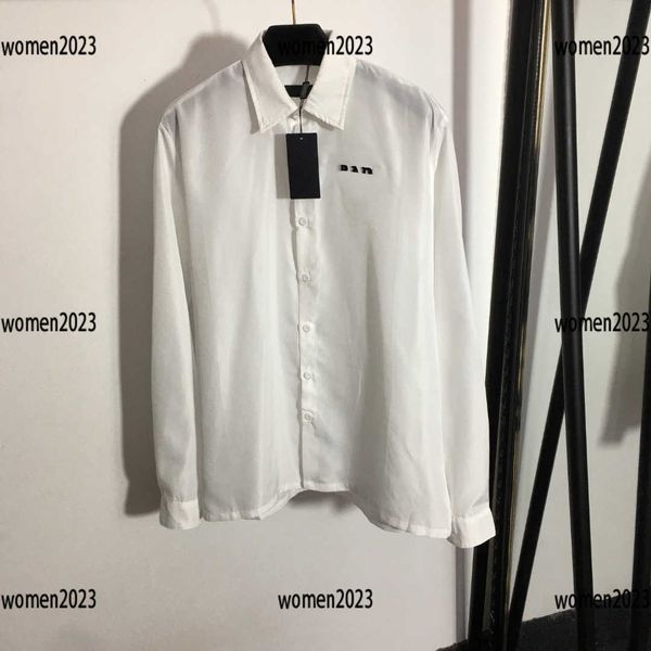 luxury women shirt lady blouse size s-l chest logo lapel long sleeve new arrivals label complete, White
luxury women shirt lady blouse size s-l chest logo lapel long sleeve new arrivals label complete, White