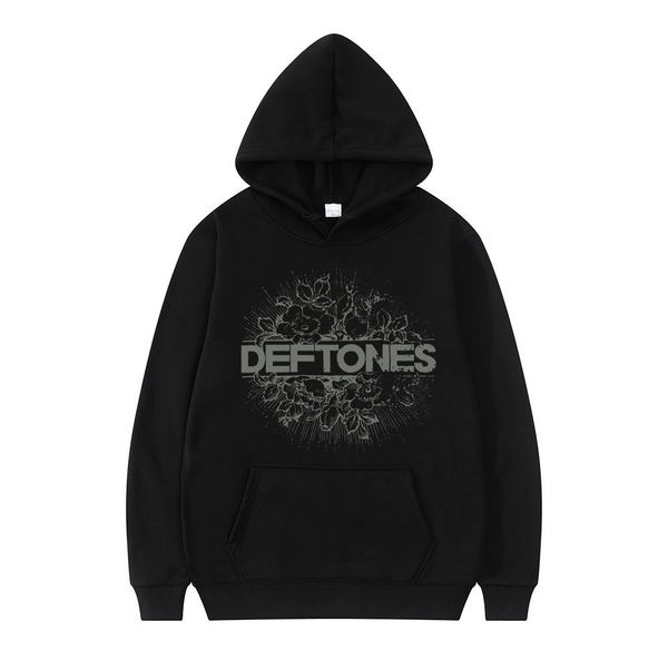 men's hoodies sweatshirts fashion punk metal rock band deftones hoodie floral burst print sweatshirt men women vintage casual pullover, Black
men's hoodies sweatshirts fashion punk metal rock band deftones hoodie floral burst print sweatshirt men women vintage casual pullover, Black