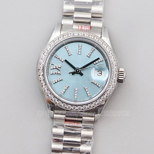 womens designer watch for woman first womans wristwatch for ladies automatic mechanical wates daimond ice blue face dial 904l steel datejust, Slivery;brown
womens designer watch for woman first womans wristwatch for ladies automatic mechanical wates daimond ice blue face dial 904l steel datejust, Slivery;brown