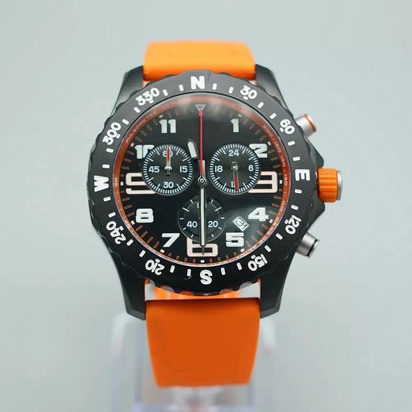 u1 aaa high-end quality brietling men's watch japan quartz endurance pro avenger chronograph 44mm watches green rubber 1884 men watches, Slivery;brown
u1 aaa high-end quality brietling men's watch japan quartz endurance pro avenger chronograph 44mm watches green rubber 1884 men watches, Slivery;brown