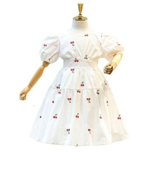 girls' 1ess summer 1ess 2023 new chil1en's western-style net red backless princess skirt french cherry embroidery skirt, Red;yellow
girls' 1ess summer 1ess 2023 new chil1en's western-style net red backless princess skirt french cherry embroidery skirt, Red;yellow