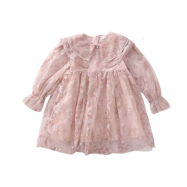 2023 spring new girls' dress big chil1en's lace lapel princess dress long sleeve mesh red dress, Red;yellow
2023 spring new girls' dress big chil1en's lace lapel princess dress long sleeve mesh red dress, Red;yellow