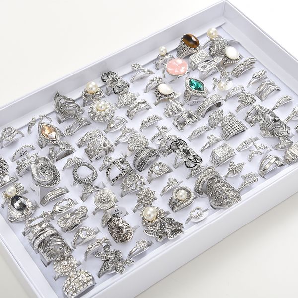 band rings fashion 50pcs lot women s exquisite jewelry party gift wedding engagement with box mix style gold silver color 230225
band rings fashion 50pcs lot women s exquisite jewelry party gift wedding engagement with box mix style gold silver color 230225