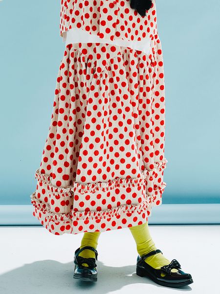 skirts imakokoni's original design women's polka dot lace skirt elastic waist short pleated 233997 230225, Black
skirts imakokoni's original design women's polka dot lace skirt elastic waist short pleated 233997 230225, Black