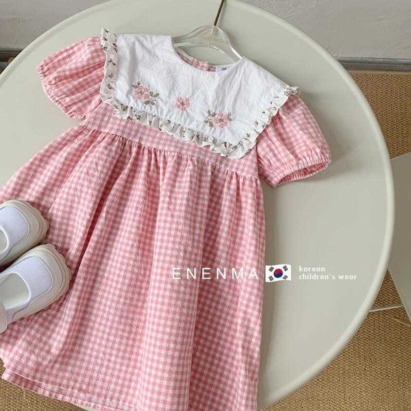 girl's dresses summer pink plaid sun dress lace lolita child little girls clothing casual midi dress children dresses party princess su, Red;yellow
girl's dresses summer pink plaid sun dress lace lolita child little girls clothing casual midi dress children dresses party princess su, Red;yellow