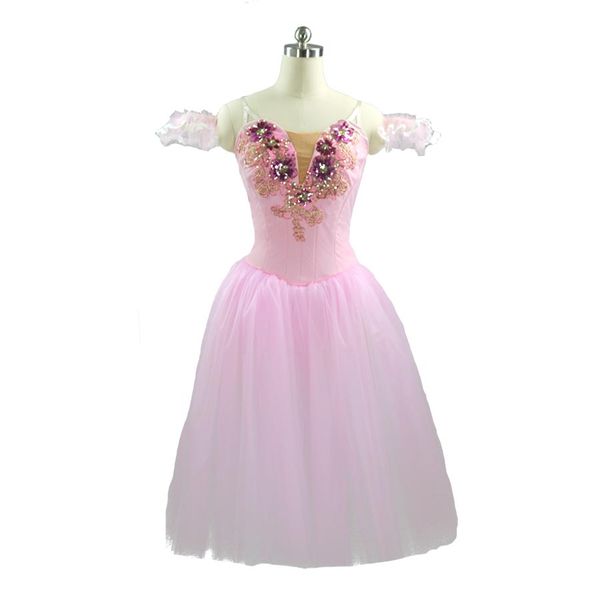 stage wear pale pink romantic ballet tutu long dress group dance fairy doll girls ballerina professional performance stage costume dress 5 l, Black;red
stage wear pale pink romantic ballet tutu long dress group dance fairy doll girls ballerina professional performance stage costume dress 5 l, Black;red