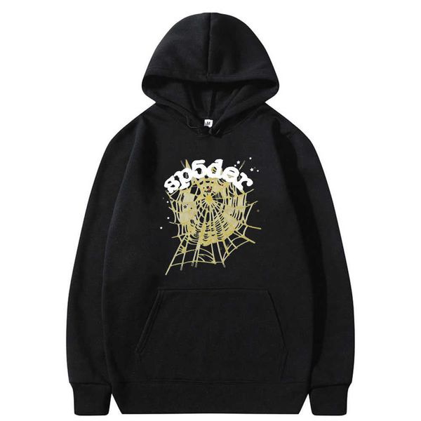 designer men's hoodies sweatshirts sp5der 555555 angel number pattern hoodie man cotton hooded pullover coat fashion streetwear men wom, Black
designer men's hoodies sweatshirts sp5der 555555 angel number pattern hoodie man cotton hooded pullover coat fashion streetwear men wom, Black