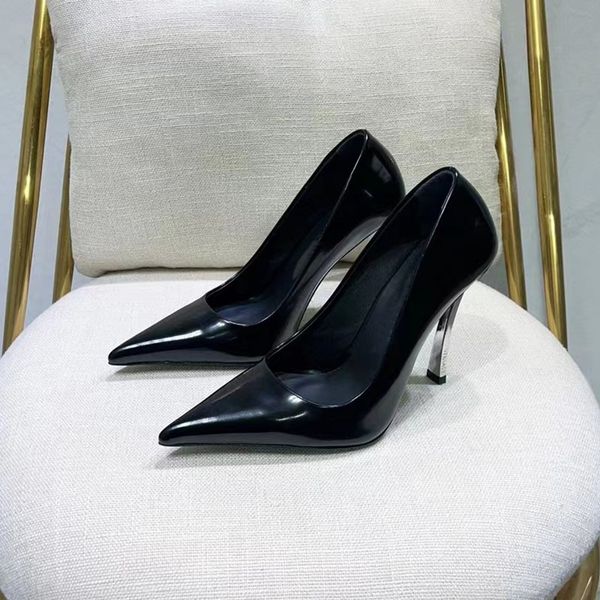 new shoes for women genuine leather super high thin heels spring autumn luxury designer female shoes11cm pumps footwear35--41size, Black
new shoes for women genuine leather super high thin heels spring autumn luxury designer female shoes11cm pumps footwear35--41size, Black