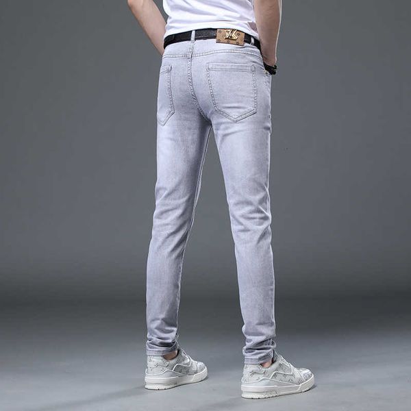 men's jeans designer designer light luxury summer thin color fashion print slim fit feet elastic casual pants oi3x s9fc, Blue
men's jeans designer designer light luxury summer thin color fashion print slim fit feet elastic casual pants oi3x s9fc, Blue