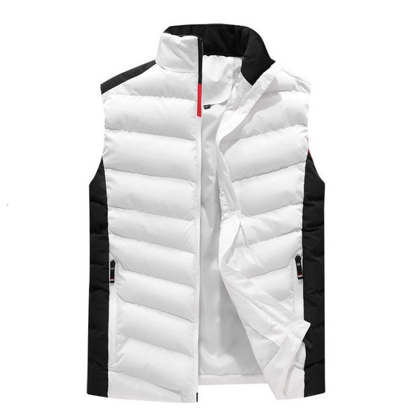 men's vests selling mens winter down men casual waistcoat jackets male 230225, Black;white
men's vests selling mens winter down men casual waistcoat jackets male 230225, Black;white