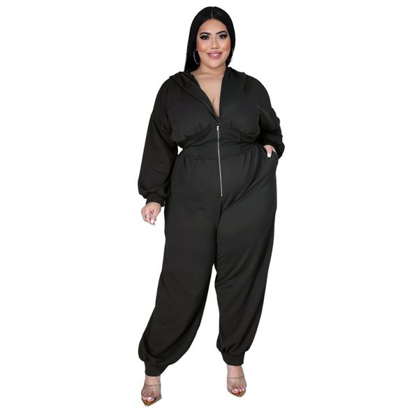 womens plus size hooded jumpsuits & rompers one piece pants blouses shirts ht2754 pure color long-sleeved polyester casual hoodie shirt with, Black
womens plus size hooded jumpsuits & rompers one piece pants blouses shirts ht2754 pure color long-sleeved polyester casual hoodie shirt with, Black