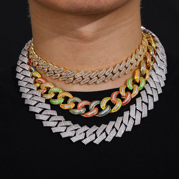 hip hop cuban link chain necklace bracelet jewelry set colorful 18k real gold plated for men gift, Silver
hip hop cuban link chain necklace bracelet jewelry set colorful 18k real gold plated for men gift, Silver