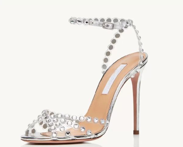 dress famous fashion everyday wear tequila leather sandals aquazzura shoes for women strappy design crystal embellishments high heels, Black
dress famous fashion everyday wear tequila leather sandals aquazzura shoes for women strappy design crystal embellishments high heels, Black